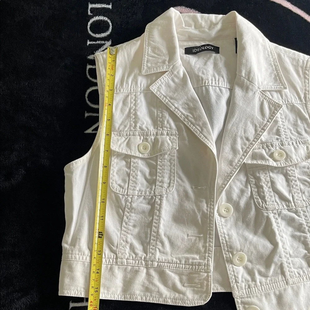 Ideology Cropped Sleeveless Jacket